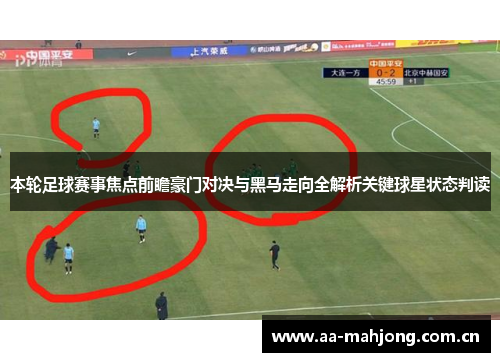 本轮足球赛事焦点前瞻豪门对决与黑马走向全解析关键球星状态判读 本轮足球赛事焦点前瞻豪门对决与黑马走向全解析关键球星状态判读